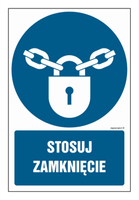 GL016 Stosuj zamknięcie