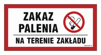 NC009 Zakaz palenia na terenie obiektu