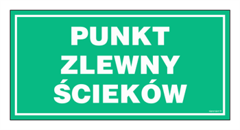 JD023 Punkt zlewny ścieków