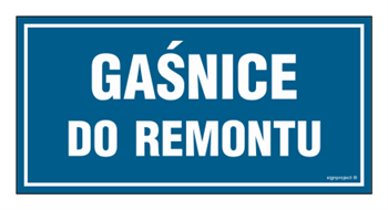 ND007 Gaśnice do remontu