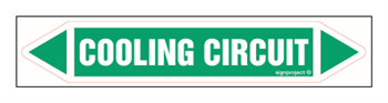 JF099 Cooling circuit - arkusz 5 naklejek