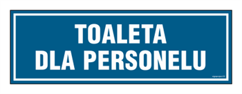 PA315 Toaleta dla personelu