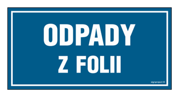 OA106 Odpady z folii