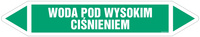 JF497 WODA POD WYSOKIM CIŚNIENIEM - arkusz 5 naklejek