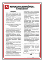 DB028 Instrukcja przeciwpożarowa na terenie budowy