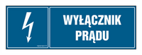 HH019 Wyłącznik prądu - arkusz 8 naklejek - arkusz 8 naklejek
