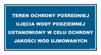 JD037 Teren ochrony pośredniej ujecia wody podziemnej