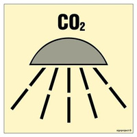 FE107 Space protected by CO2 fire