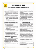 IAE27 Instrukcja BHP przy ręcznych pracach transportowych