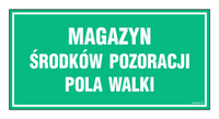 JE013 Magazyn środków pozoracji pola walki