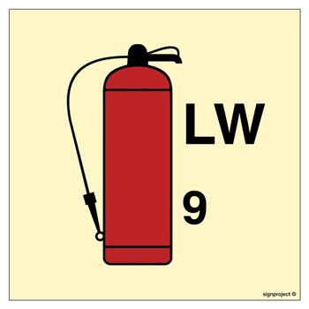 FA080 9L Foam fire extinguisher