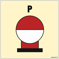 FE086 Fixed Powder fire extinguishing bottle in protected area