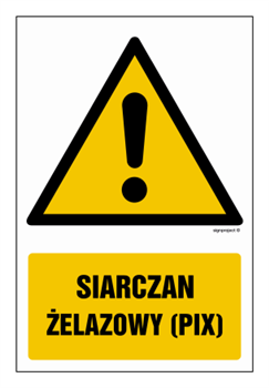 GF055 Siarczan żelazowy (PIX)