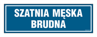 PA304 Szatnia męska brudna