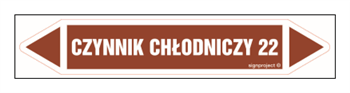 JF110 CZYNNIK CHŁODNICZY 22 - arkusz 5 naklejek