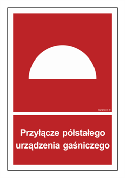 BB004 Przyłącze półstałego urządzenia gaśniczego