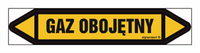 JF186 GAZ OBOJĘTNY - arkusz 5 naklejek
