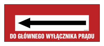 BC130 Do głównego wyłącznika prądu