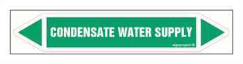 JF098 Condensate water supply - arkusz 5 naklejek