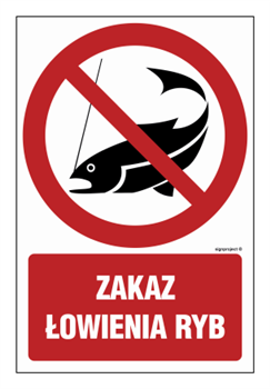 OD023 Zakaz łowienia ryb