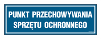 PA381 Punkt przechowywania sprzętu ochronnego