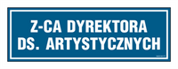 PA131 Z-ca Dyrektora ds. artystycznych