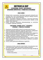 IAG62 Instrukcja BHP czyszczenia mycia i dezynfekcji opakowań zwrotnych z tworzyw sztucznych