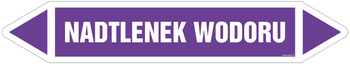 JF277 NADTLENEK WODORU - arkusz 4 naklejek