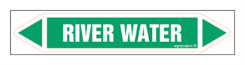 JF402 RIVER WATER - arkusz 5 naklejek