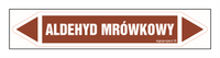 JF014 ALDEHYD MRÓWKOWY - arkusz 4 naklejek
