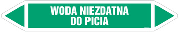 JF492 WODA NIEZDATNA DO PICIA - arkusz 5 naklejek