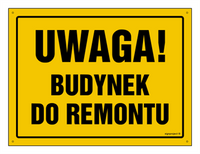 OA123 Uwaga! Budynek do remontu