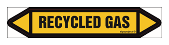 JF391 RECYCLED GAS - arkusz 5 naklejek