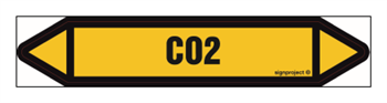 JF085 CO2 - arkusz 5 naklejek