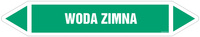 JF525 WODA ZIMNA - arkusz 5 naklejek