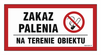 NC008 Zakaz palenia na terenie obiektu