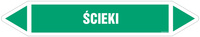 JF521 ŚCIEKI - arkusz 5 naklejek