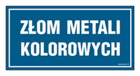 OA115 Złom metali kolorowych