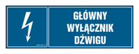 HH023 Główny wyłącznik dźwigu