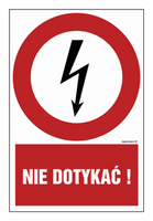 HC007 Nie dotykać