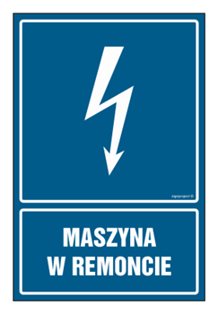 HG029 Maszyna w remoncie - arkusz 9 naklejek