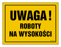 OA004 Uwaga! Roboty na wysokości