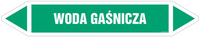 JF483 WODA GAŚNICZA - arkusz 16 naklejek
