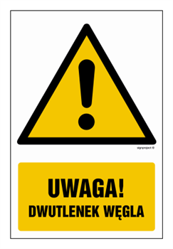 GF076 Uwaga! Dwutlenek węgla