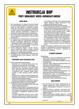 IAI06 Instrukcja BHP przy obsłudze wozu asenizacyjnego