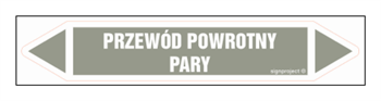 JF369 PRZEWÓD POWROTNY PARY - arkusz 5 naklejek