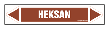JF202 HEKSAN - arkusz 5 naklejek