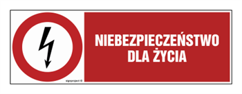 HD001 Niebezpieczeństwo dla życia