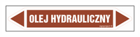 JF292 OLEJ HYDRAULICZNY - arkusz 5 naklejek