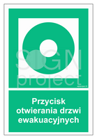 AC073 Przycisk otwierania drzwi ewakuacyjnych